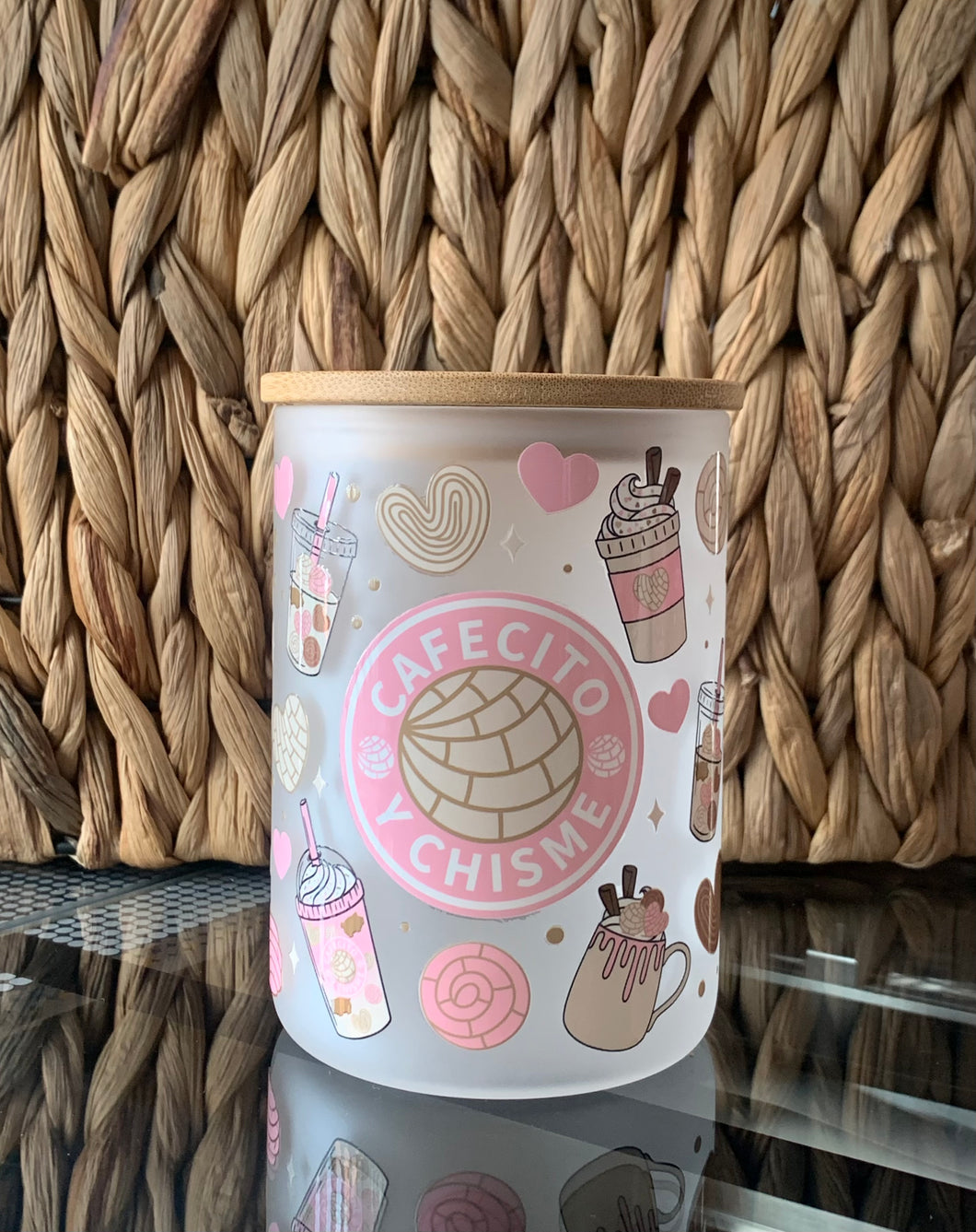 Cafecito Y Chisme Light Pink