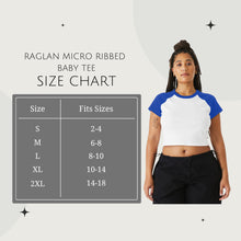 Load image into Gallery viewer, HK Raglan Baby Tee
