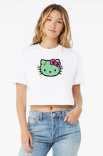 Load image into Gallery viewer, Franken-Kitty Cropped Tee
