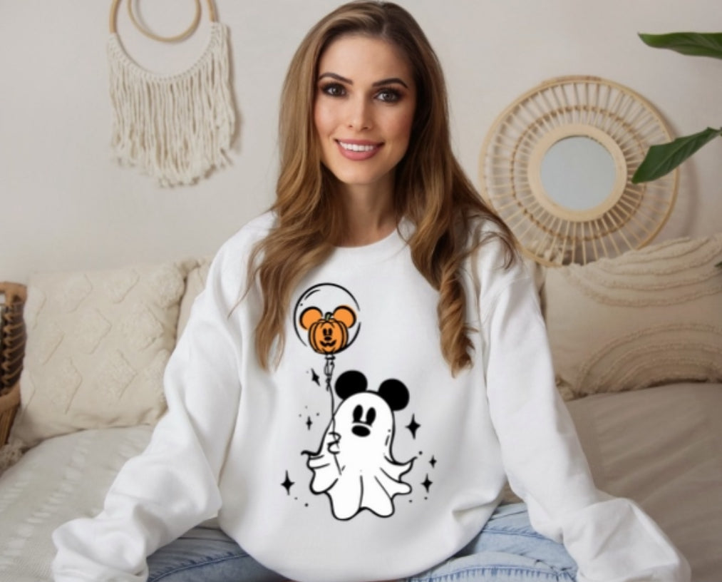 Magical Ghost With Balloon