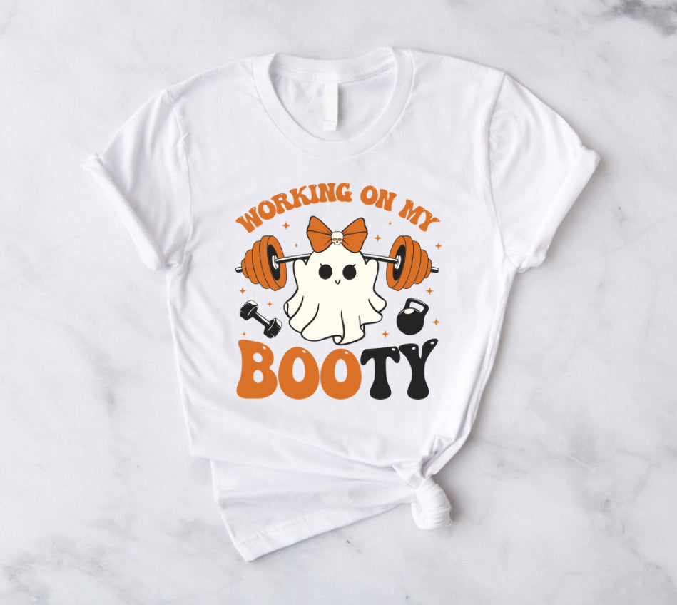 Working On My BOO-ty