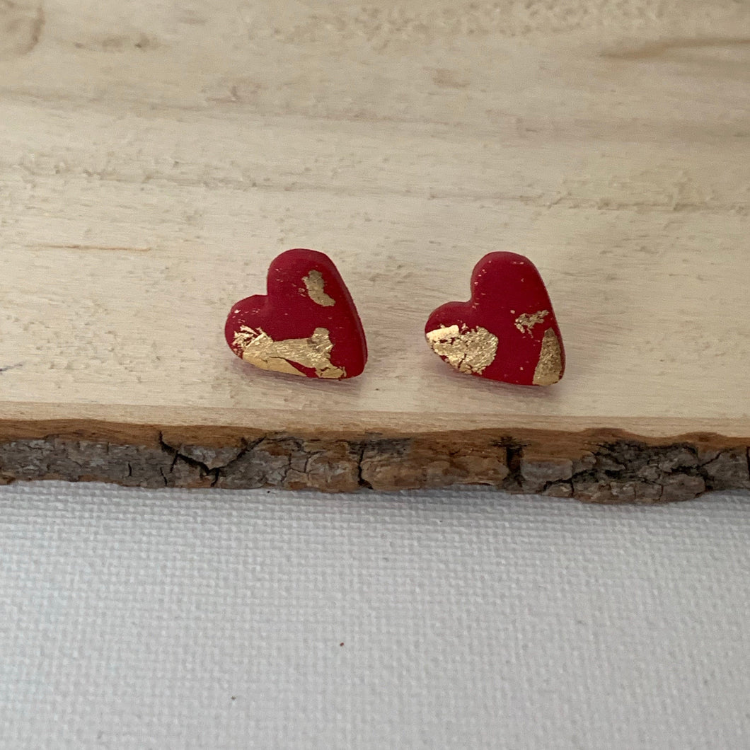 Golden Love Studs
