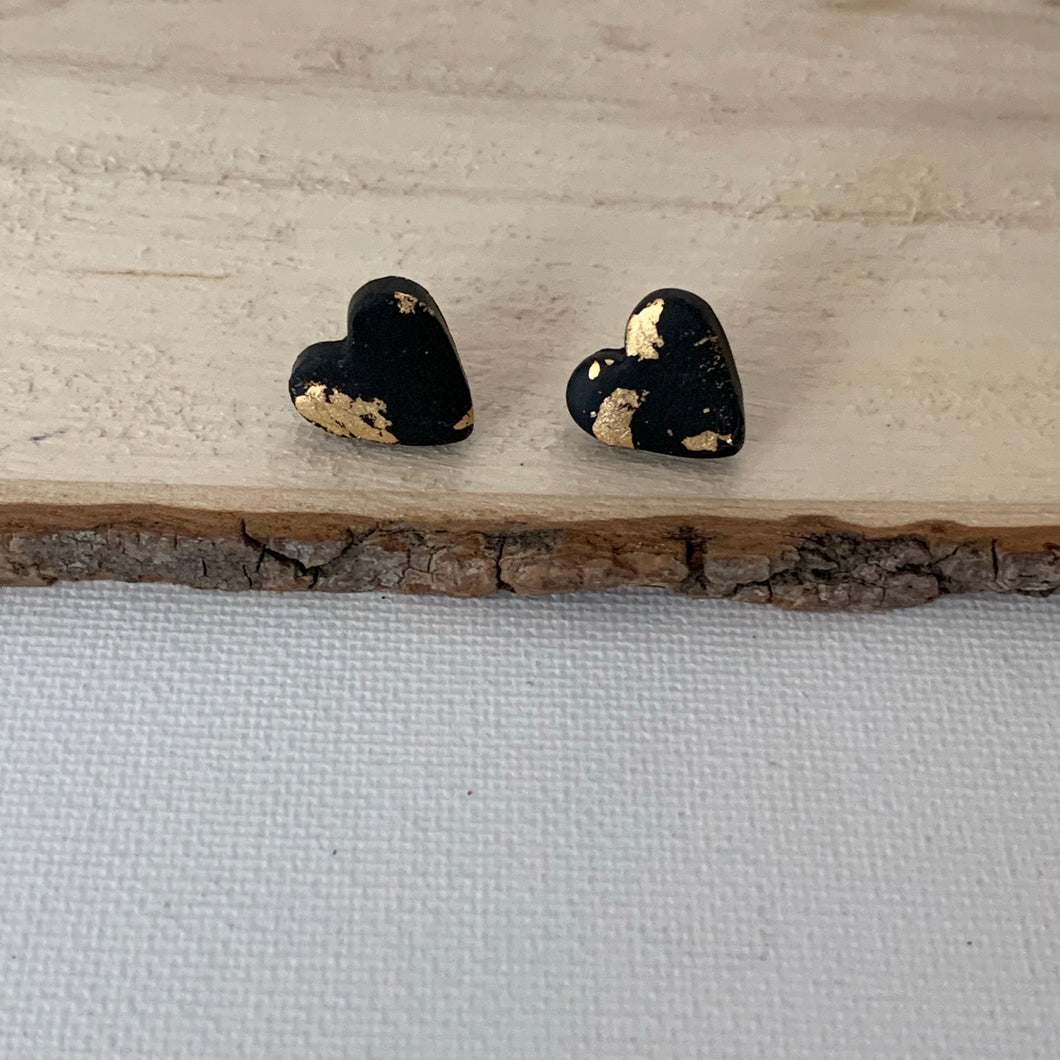 Golden Love Studs